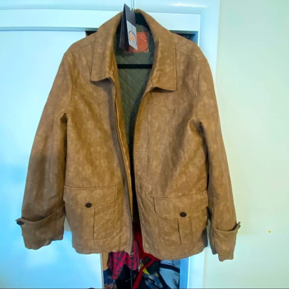 Comstock leather jacket